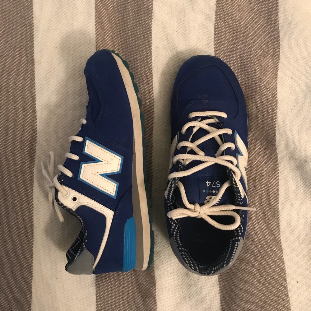 Blue New Balance Sneakers